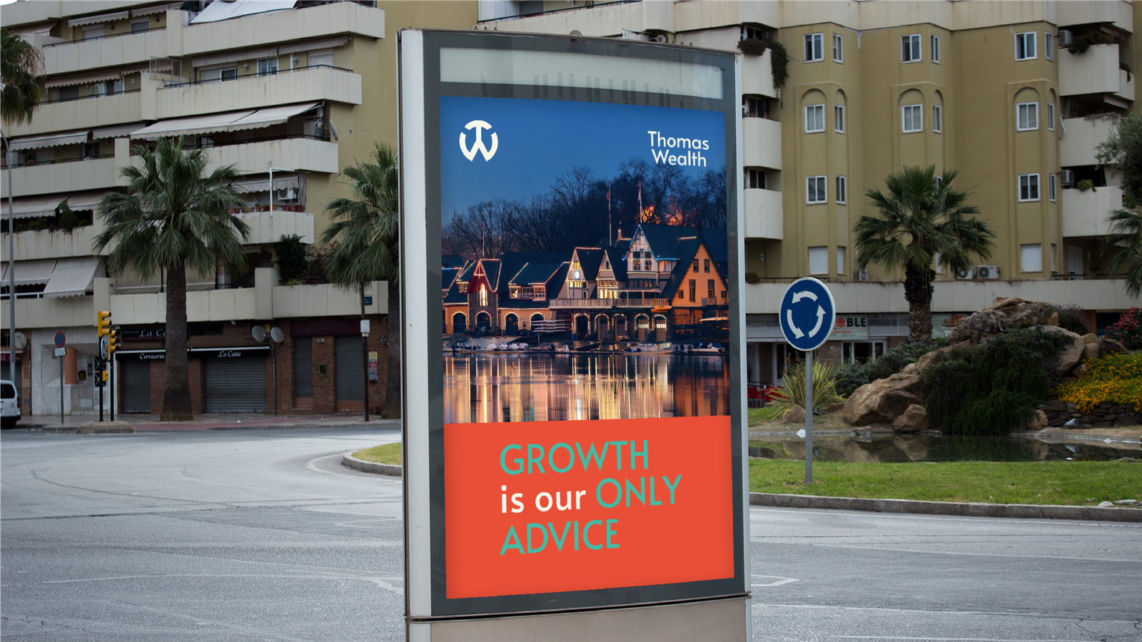 Thomas Wealth Street Hoarding